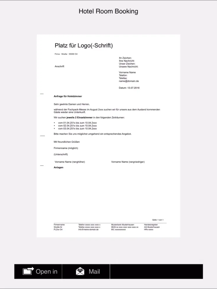 Templates for Pages Ed. 2018 iPad  Screenshots